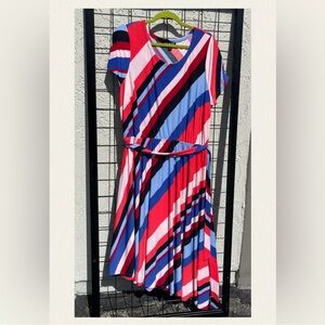 Lane Bryant Multicolor Striped dress